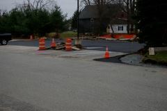 New Parking Area West of Fire Station